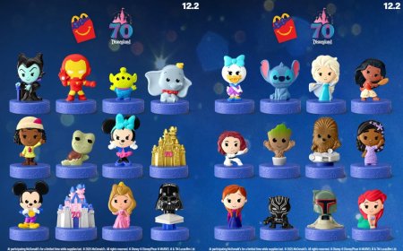 McDonald’s, Disneyland’ın 70. yıldönümünü 70 oyuncaklık Happy Meal serisiyle kutluyor